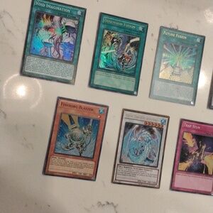 7 cards lot YU-GI-OH rare